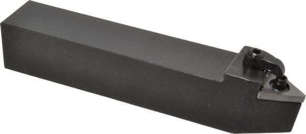 Seco - MTEN, Neutral Cut, 0° Lead Angle, 1-1/4" Shank Height x 1-1/4" Shank Width, Negative Rake Indexable Turning Toolholder - 7" OAL, TN..54. Insert Compatibility, Series Multiple Lock - Apex Tool & Supply
