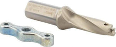 Iscar - 3/4 to 0.783" Diam, 3xD, 2.24" Max Depth, 1" Shank Diam, Replaceable Tip Drill - IDI Insert, 19 Seat Size, DCM Toolholder, Series ChamDrill - Apex Tool & Supply