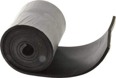 Made in USA - 3/16" Thick x 4" Wide x 60" Long, Neoprene Rubber Strip - Stock Length, 60 Shore A Durometer, 1,000 to 1,200 psi Tensile Strength, -40 to 212°F, Black - Apex Tool & Supply