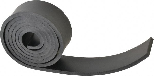 USA Sealing - 60 x 2 x 1/4" Black Neoprene Strip - Apex Tool & Supply
