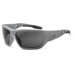 Baldr Smoke Lens Matte Gray Safety Glasses - Apex Tool & Supply