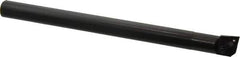 Seco - 1" Min Bore Diam, 10" OAL, 3/4" Shank Diam, MCLN Indexable Boring Bar - CNMG 322 Insert, Pin & Clamp Holding Method - Apex Tool & Supply