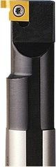 Seco - SN, Internal, Right Hand, 0.103" Max Depth of Cut, 0.03 to 0.103" Groove Width, Indexable Grooving Tool Holder - 9NR Insert Compatibility, 5/8" Shank Width, 6" OAL - Apex Tool & Supply