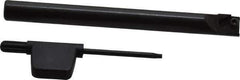 Seco - Internal Thread, Right Hand Cut, 0.375" Shank Width x 0.336" Shank Height Indexable Threading Toolholder - 4" OAL, 11NR Insert Compatibility, SN Toolholder, Series Snap Tap - Apex Tool & Supply