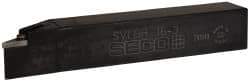 Seco - SVLB, Right Hand Cut, -5° Lead Angle, 1" Shank Height x 1" Shank Width, Neutral Rake Indexable Turning Toolholder - 6" OAL, VB..33. Insert Compatibility, Series Screw Lock - Apex Tool & Supply