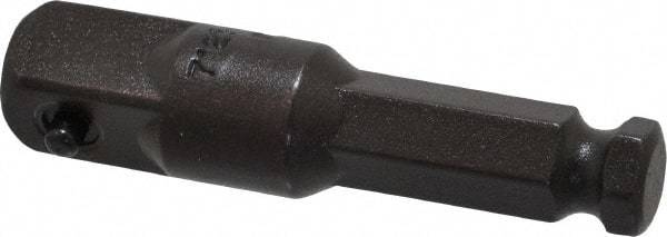 Proto - 1/2" Square Size Hex to Square Adapter - 7/16" Hex Drive, 2-3/4" OAL - Apex Tool & Supply