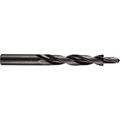 DORMER - 15mm Body, 9mm Step Diam, Tanged Shank, High Speed Steel Subland Step Drill Bit - Apex Tool & Supply