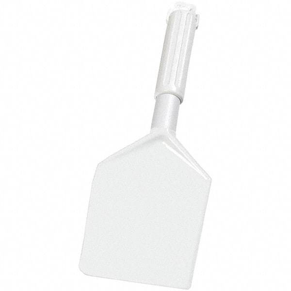 Carlisle - Sparta White Nylon Mixing Paddle without Holes - 13-1/2" Overall Length - Apex Tool & Supply