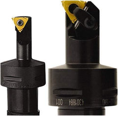 Seco - Internal Thread, Right Hand Cut, 40mm Shank Width x 40mm Shank Height Indexable Threading Toolholder - 16NR Insert Compatibility, CN Toolholder, Series Snap Tap - Apex Tool & Supply