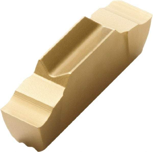 Seco - LCGF, 0.315" Cutting Width, GG, CP500 Grade, Double End Multi-Directional Turning Insert - TiAlN, TiN Coated - Apex Tool & Supply