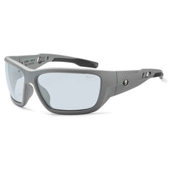 Baldr In/Outdoor Lens Matte Gray Safety Glasses - Apex Tool & Supply