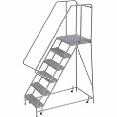 TRI-ARC - Rolling & Wall Mounted Ladders & Platforms Type: Rolling Warehouse Ladder Style: Rolling Safety Ladder - Apex Tool & Supply