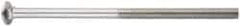 Value Collection - 5/16-18 UNC 3-1/2" Length Under Head, Standard Square Neck, Carriage Bolt - 18-8 Stainless Steel, Uncoated - Apex Tool & Supply