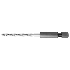 7/32 RHS / RHC HSS 135 Degree Split Point 1/4″ Hex Shank Drill - Bright