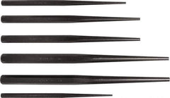 Mayhew - 6 Piece, 1/8 to 5/16", Drift Punch Set - Alloy Steel - Apex Tool & Supply