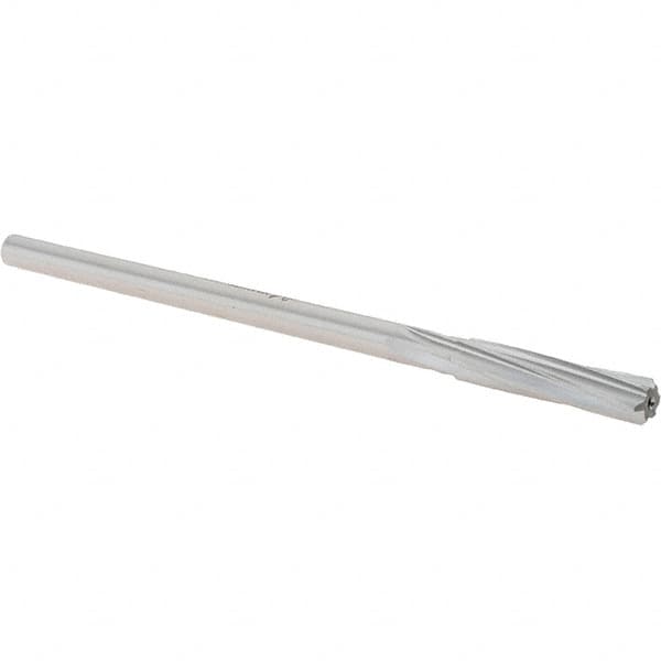 Made in USA - 8mm High Speed Steel Chucking Reamer - Apex Tool & Supply