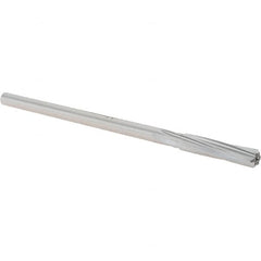 Made in USA - 8mm High Speed Steel Chucking Reamer - Apex Tool & Supply