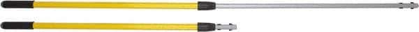 Rubbermaid - 41 to 72" Telescoping Aluminum Quick Connect Mop Handle - 2" Handle Diam, Use with Dust & Wet Mops - Apex Tool & Supply