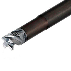 Iscar - Multimaster 3/4" Stepped Shank Milling Tip Insert Holder & Shank - 0.72" Neck Diam, T12 Neck Thread, 6.7" OAL, Carbide MM S-A Tool Holder - Apex Tool & Supply