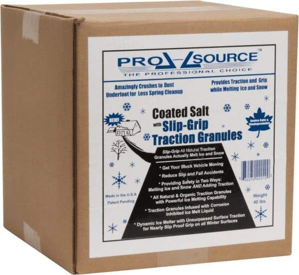 PRO-SOURCE - 40 Lb Box Sodium Chloride Pellets - Comes in Box - Apex Tool & Supply