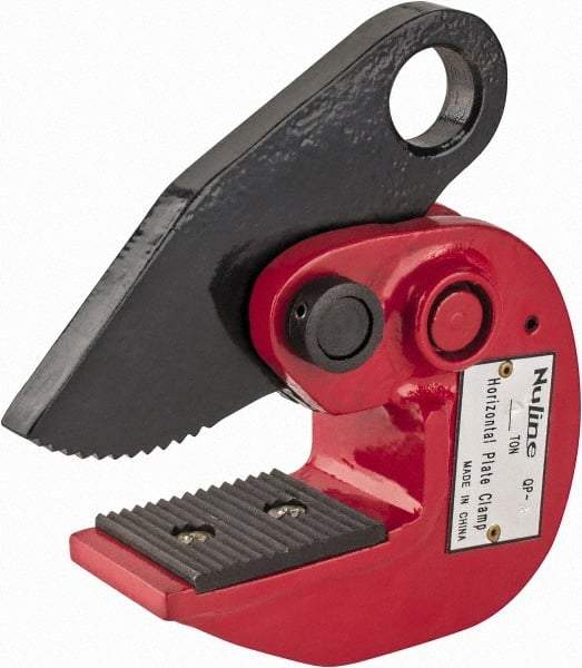 Value Collection - 1,650 Lbs. Load Capacity Horizontal Plate Clamp - 0.98 Inch Max Grip and 3 Inch Throat Depth - Apex Tool & Supply