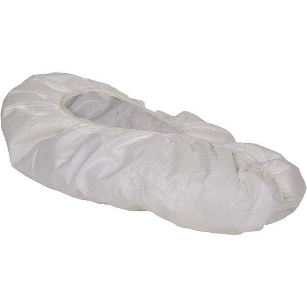KleenGuard - Size Universal, Microporous Film Laminate, Non-Skid Shoe Cover - White, Non-Chemical Resistant - Apex Tool & Supply