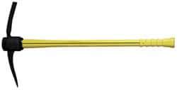 NUPLA - 5 Lb Head Pointed Pick & Mattock Blade - 36" OAL, Fiberglass - Apex Tool & Supply