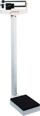 Detecto - Beam Display, 400 Lb. Capacity, Eye-Level Mechanical Beam Scale without Height Rod - 4 Ounce Graduation, 59" High, 10-1/2" Platform Length x 14-1/2" Width - Apex Tool & Supply
