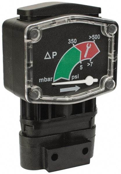 Domnick Hunter - Differential Pressure Gauge Kit For Flanged Filters - Apex Tool & Supply