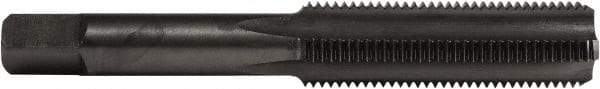 Union Butterfield - 5/8-18 UNF 2B 4 Flute Nitride/Oxide Finish High Speed Steel Straight Flute Standard Hand Tap - Bottoming, Right Hand Thread, 3-13/16" OAL, 1-13/16" Thread Length, H5 Limit, Oversize - Exact Industrial Supply