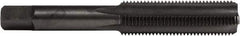 Union Butterfield - 3/4-16 UNF 2B 4 Flute Nitride/Oxide Finish High Speed Steel Straight Flute Standard Hand Tap - Bottoming, Right Hand Thread, 4-1/4" OAL, 2" Thread Length, H5 Limit, Oversize - Apex Tool & Supply