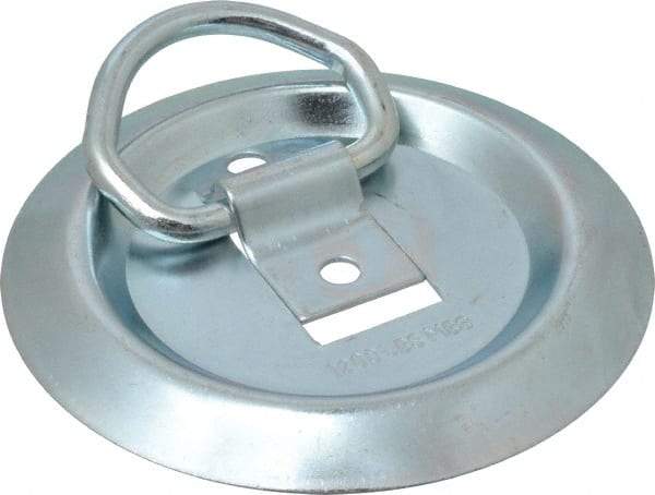 Erickson Manufacturing - 3-1/5" Wide, 1,200 Lb Basket Capacity, 1,200 Lb Vertical Capacity, Steel Web Sling - 3.2" Diam Chain, Zinc - Apex Tool & Supply