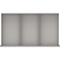 LISTA - 3-Compartment Drawer Divider Layout for 3.15" High Drawers - Apex Tool & Supply