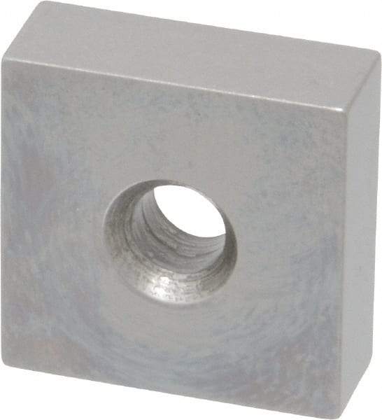 Mitutoyo - 0.35" Square Steel Gage Block - Accuracy Grade 0, Includes Certificate of Inspection - Apex Tool & Supply