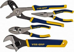 Irwin - 4 Piece Plier Set - Comes in Display Card - Apex Tool & Supply