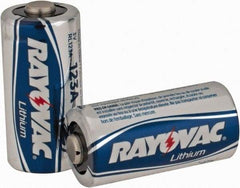 Rayovac - Size 123A, Lithium, 2 Pack, Standard Battery - 3 Volts - Apex Tool & Supply