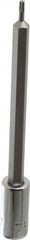 SK - 1/4" Drive, T8 Hand Torx Bit Socket - Apex Tool & Supply