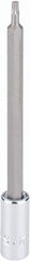 SK - 1/4" Drive, T15 Hand Torx Bit Socket - Apex Tool & Supply