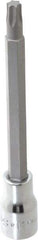 SK - 3/8" Drive, T40 Torx Bit Socket - 4" OAL, Long Torx Bit Socket - Apex Tool & Supply