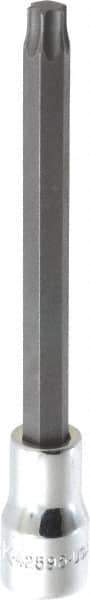 SK - 3/8" Drive, T45 Torx Bit Socket - 4" OAL, Long Torx Bit Socket - Apex Tool & Supply