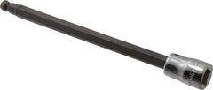 SK - 3/8" Drive, 7mm Hex Bit Socket - 6" OAL, 5" Bit Length, Long Ball End Hex Bit Socket - Apex Tool & Supply