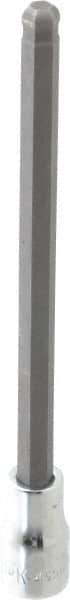 SK - 3/8" Drive, 8mm Hex Bit Socket - 6" OAL, 5" Bit Length, Long Ball End Hex Bit Socket - Apex Tool & Supply