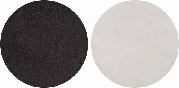 Norton - 8" Diam, 100 Grit Aluminum Oxide Adhesive PSA Disc - Medium Grade, Brown, Cloth Backing, Flexible - Apex Tool & Supply