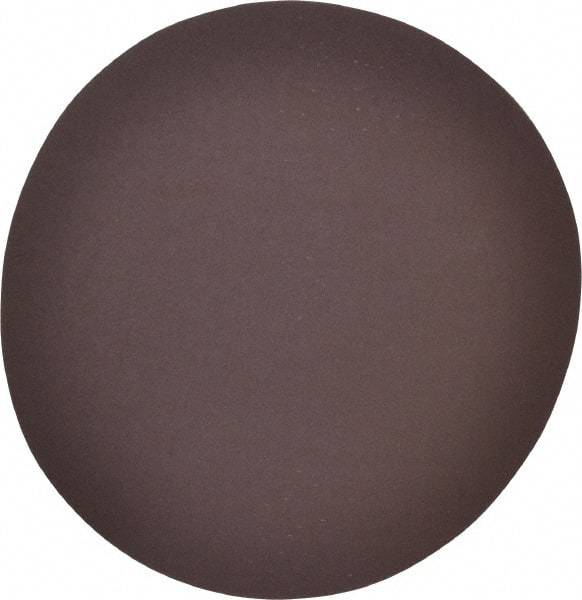 Norton - 9" Diam, 180 Grit Aluminum Oxide Adhesive PSA Disc - Fine Grade, Brown, Cloth Backing, Flexible - Apex Tool & Supply