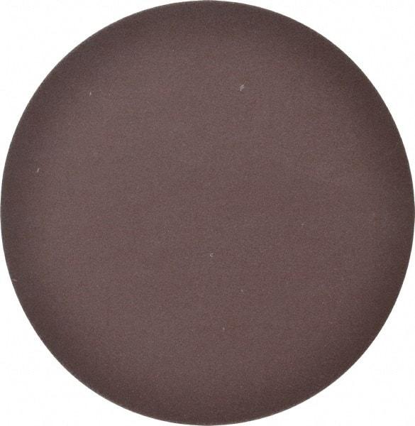 Norton - 5" Diam, 220 Grit Aluminum Oxide Adhesive PSA Disc - Fine Grade, Brown, Cloth Backing, Flexible - Apex Tool & Supply