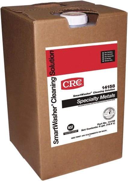 CRC - 5 Gal Jug Parts Washer Fluid - Water-Based - Apex Tool & Supply