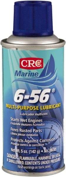 CRC - 6 oz Aerosol Can Lubricant - Clear Blue-Green, -50°F to 250°F - Apex Tool & Supply