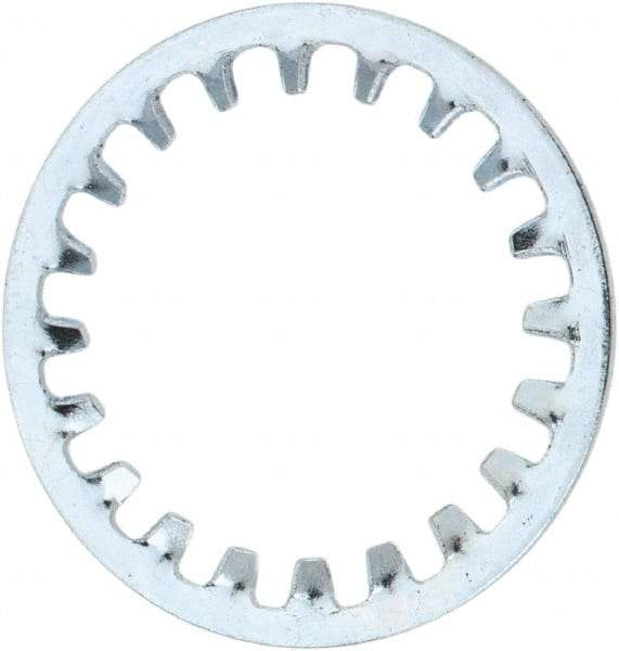 Value Collection - 3/4" Screw, 0.76" ID, Steel Internal Tooth Lock Washer - 1.077" OD, Zinc-Plated, Grade 1075 - Apex Tool & Supply