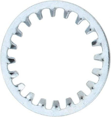 Value Collection - 3/4" Screw, 0.76" ID, Steel Internal Tooth Lock Washer - 1.077" OD, Zinc-Plated, Grade 1075 - Apex Tool & Supply