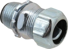 Thomas & Betts - 3/8" Trade, Steel Threaded Straight Liquidtight Conduit Connector - Insulated - Apex Tool & Supply